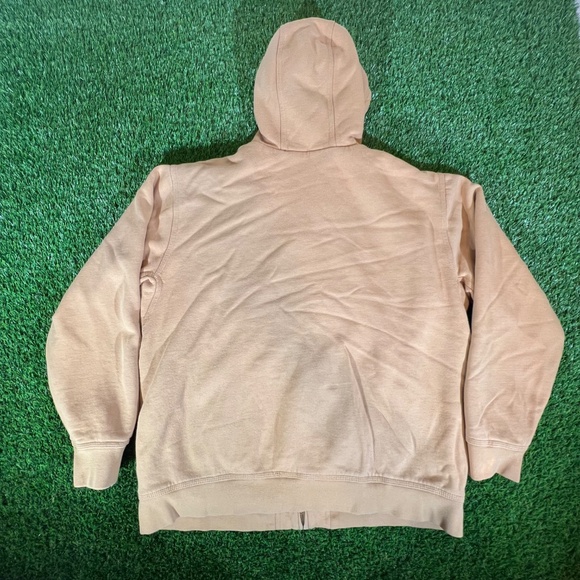 LL Bean Katahdin Iron Works Heavy Duty Sherpa Lined Full Zip Hoodie Jacket Large - Picture 4 of 6